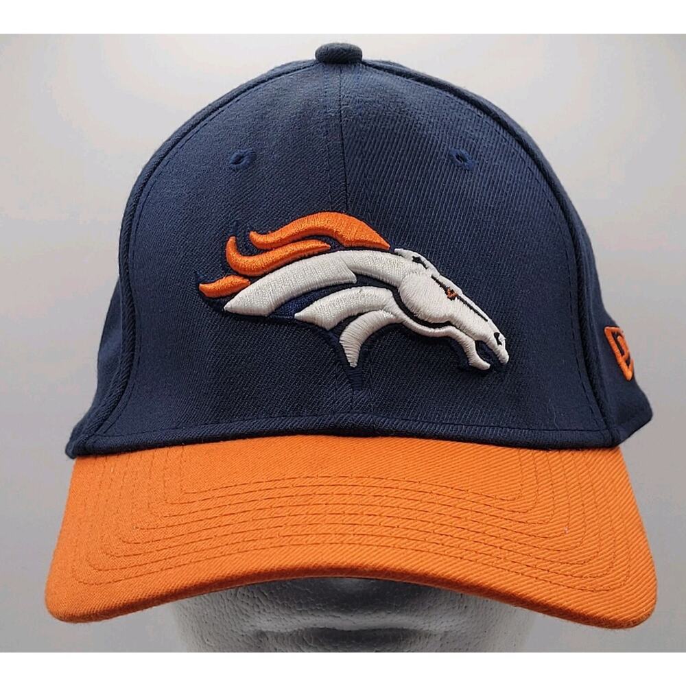 Denver Broncos New Era 39Thirty Flexfit Hat Team Classic‎ Adult L/XL
